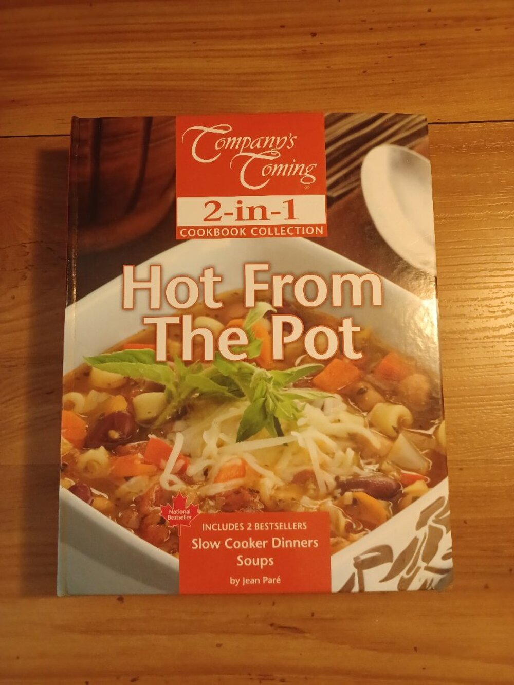Company's Coming 2 - in - 1 Cookbook Collection Hot From The Pot